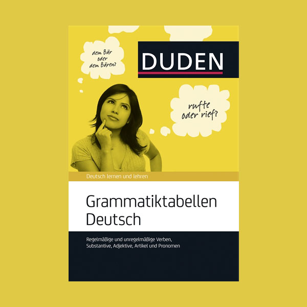 دانلود کتاب DUDEN - Grammatiktabellen Deutsch